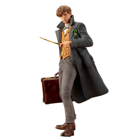 Figura Animales Fantásticos 2 Pvc Artfx+ 1/10 Newt Scamander 18 Cm