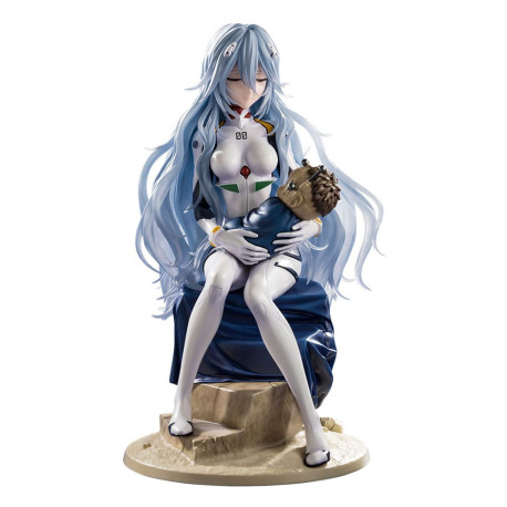 Figura Evangelion: 3.0+1.0 Thrice Upon A Time Pvc 1/6 Rei Ayanami (Affectionate Gaze) 22 Cm