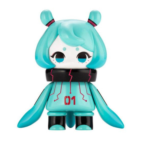 Figura Hinomoto Heavy Industries Figura Ocean Exploration Robot Denshitako No. 3 Hatsune Miku Color Ver. 9 Cm