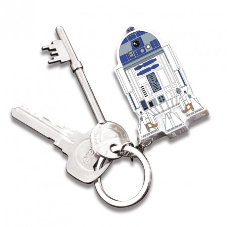 Keychain R2-D2 WITH LIGHT AND SOUND