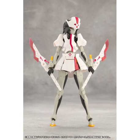 Figura Unlimited Universe Megalomaria Maqueta Plastic Model Kit Metamorphose Unit Exarmor White Nurse 16 Cm