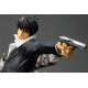 Figura Trigun Badlands Rumble Artfx J 1/8 Nicholas D. Wolfwood Renewal Package Version 20 Cm