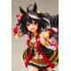 Figura Uma Musume Pretty Derby Pvc 1/7 Outrunning The Encroaching Heat Kitasan Black 30 Cm