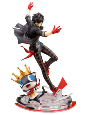 Figura Persona 5 Dancing Star Night Artfxj Pvc 1/8 Hero & Morgana 25 Cm