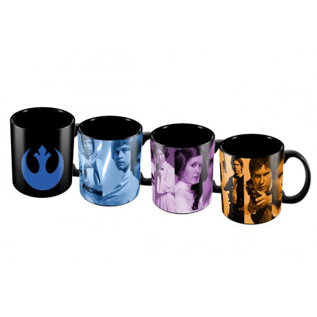 Set 4 mini mugs Star Wars Rebels