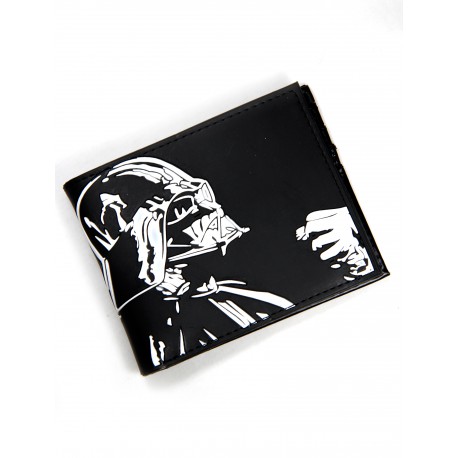 Cartera Star Wars Darth Vader Blanco y Negro