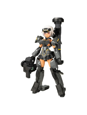 Figura Frame Arms Girl Maqueta Plastic Model Kit Gourai-Kai (Black) With Fgm148 Type Anti-Tank Missile 16 Cm