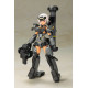 Figura Frame Arms Girl Maqueta Plastic Model Kit Gourai-Kai (Black) With Fgm148 Type Anti-Tank Missile 16 Cm