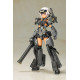 Figura Frame Arms Girl Maqueta Plastic Model Kit Gourai-Kai (Black) With Fgm148 Type Anti-Tank Missile 16 Cm