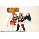 Figura The King Of Braves Gaogaigar Plastic Model Kit Cross Frame Girl Goldymark & Stealth Gao Ii Set 12 Cm