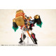 Figura The King Of Braves Gaogaigar Plastic Model Kit Cross Frame Girl Goldymark & Stealth Gao Ii Set 12 Cm