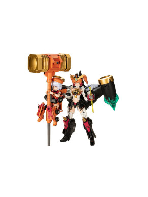 Figura The King Of Braves Gaogaigar Plastic Model Kit Cross Frame Girl Star Gaogaigar 19 Cm