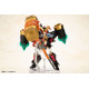 Figura The King Of Braves Gaogaigar Plastic Model Kit Cross Frame Girl Star Gaogaigar 19 Cm