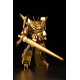 Figura Brave Exkaiser Maqueta Plastic Model Kit Great Exkizer (Gold-Plated Version) 18 Cm