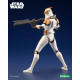 Figura Star Wars The Clone Wars Artfx 1/10 Commander Cody 17 Cm