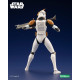 Figura Star Wars The Clone Wars Artfx 1/10 Commander Cody 17 Cm