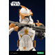 Figura Star Wars The Clone Wars Artfx 1/10 Commander Cody 17 Cm