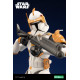 Figura Star Wars The Clone Wars Artfx 1/10 Commander Cody 17 Cm