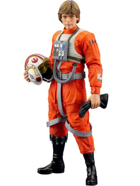 Figura Star Wars Artfx+ 1/10 Luke Skywalker X-Wing Pilot 17 Cm