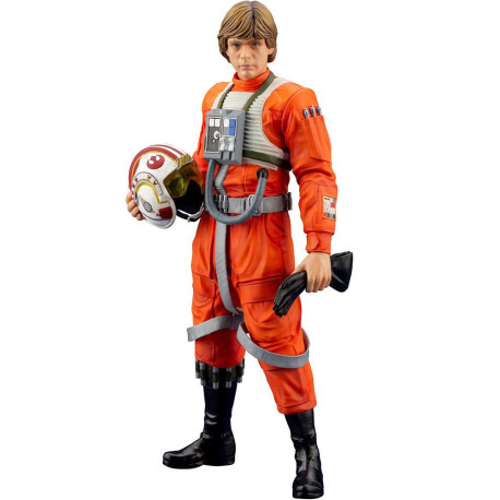 Figura Star Wars Artfx+ 1/10 Luke Skywalker X-Wing Pilot 17 Cm