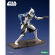 Figura Star Wars The Clone Wars Artfx 1/10 Captain Rex 16 Cm