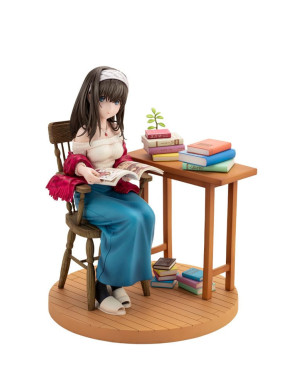 Figura The Idolmaster Cinderella Girls Pvc 1/8 Fumika Sagisawa -Off Stage- 17 Cm