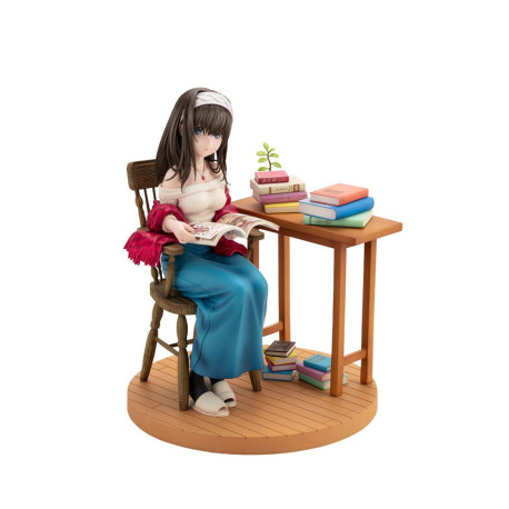 Figura The Idolmaster Cinderella Girls Pvc 1/8 Fumika Sagisawa -Off Stage- 17 Cm