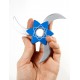 Shuriken expandible Naruto Azul 3 Puntas