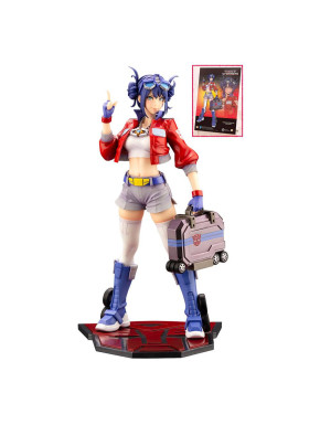 Figura Transformers Bishoujo Pvc 1/7 Optimus Prime Deluxe Edition 23 Cm