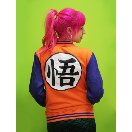 Moletom de beisebol Dragon Ball tamanho L