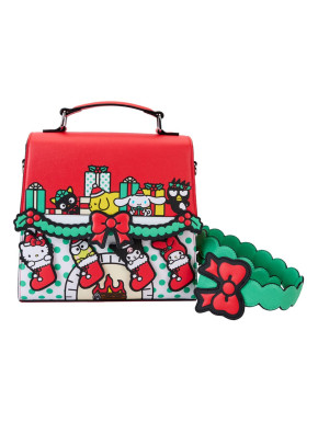 Bolso bandolera Loungefly Navidad Hello Kitty