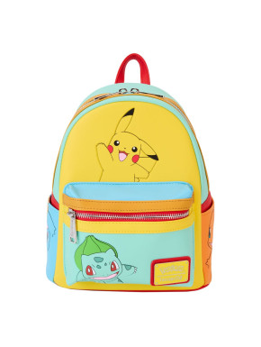 Bolso mochila Loungefly Iniciales Pokemon