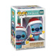 Disney Figura POP! Vinyl Holiday Stitch w/Hat 9 cm