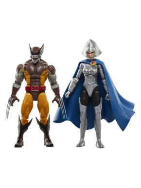 Marvel Legends Figurines Wolverine 50ème Anniversaire Wolverine & Lilandra Neramani 15 Cm