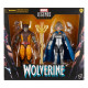 Figuras Wolverine 50Th Anniversary Marvel Legends Wolverine & Lilandra Neramani 15 Cm