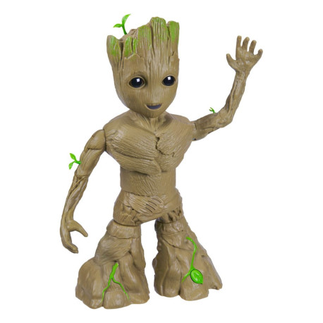 Figura Guardianes De La Galaxia Interactivo Groove 'N Grow Groot 34 Cm