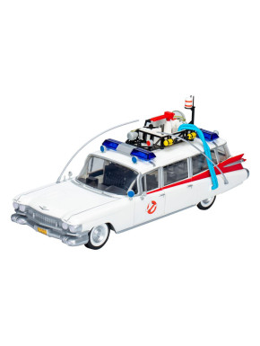 Figura Los Cazafantasmas Plasma Series Vehículo 1/18 Ecto-1 (1984)