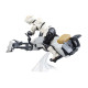 Figura Star Wars: The Mandalorian Vintage Collection Vehículo Cons Speeder Bike With Scout Trooper & Grogu