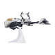 Figura Star Wars: The Mandalorian Vintage Collection Vehículo Cons Speeder Bike With Scout Trooper & Grogu