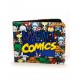 Carteira Marvel Comics com super-heróis