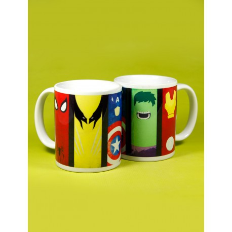 Taza Marvel Comics Superheroes