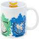 Taza Casas kawaii Harry Potter