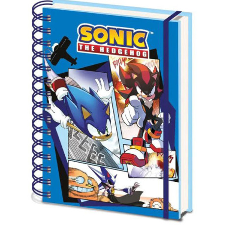 Libreta A5 Sonic The Hedgehog