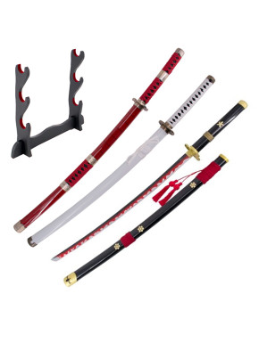 Pack katanas Zoro versión manga + soporte GRATIS