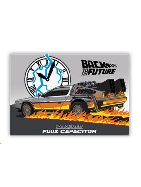 BACK TO THE FUTURE - Standard Magnet - DeLorean