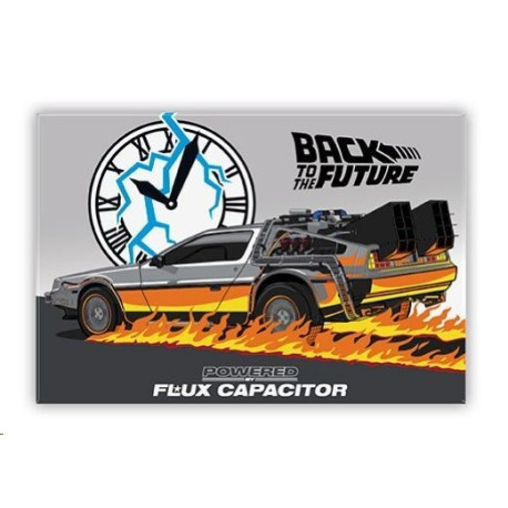 BACK TO THE FUTURE - Standard Magnet - DeLorean