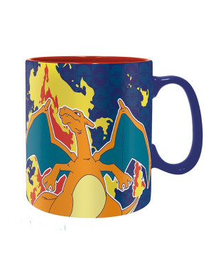 POKEMON - Mug - 460 ml - Charizard Foil - cardboard box x2 carton