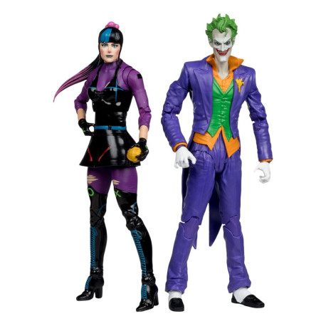 Figuras The Joker & Punchline 18 Cm Dc Multiverse