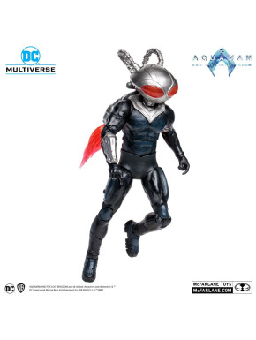 Figura Dc Multiverse Black Manta 18 Cm Aquaman Y El Reino Perdido