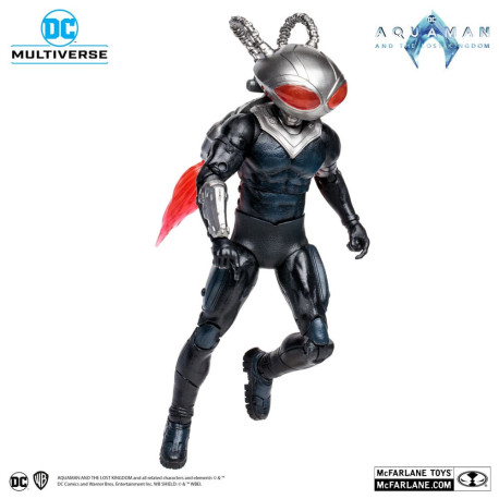 Figura Dc Multiverse Black Manta 18 Cm Aquaman Y El Reino Perdido